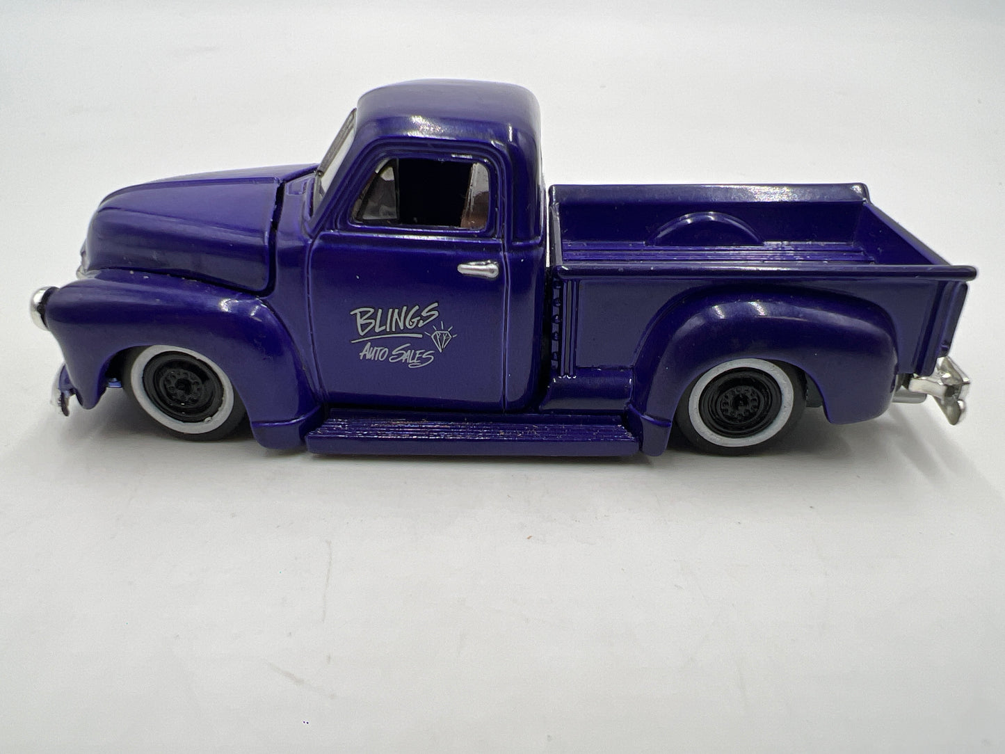 Muscle Machines West Coast Choppers 53 Chevy Pickup Purple Loose