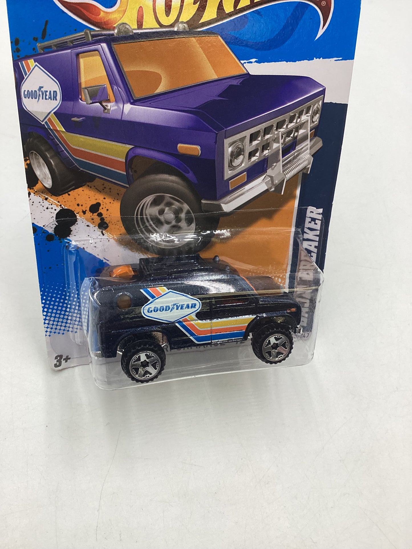 2012 Hot Wheels #143 Baja Breaker Blue 51E