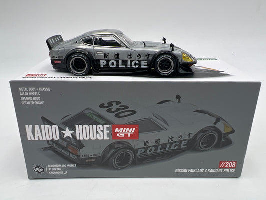 Mini GT Kaido House #208 CHASE Nissan Fairlady Z Kaido GT Police