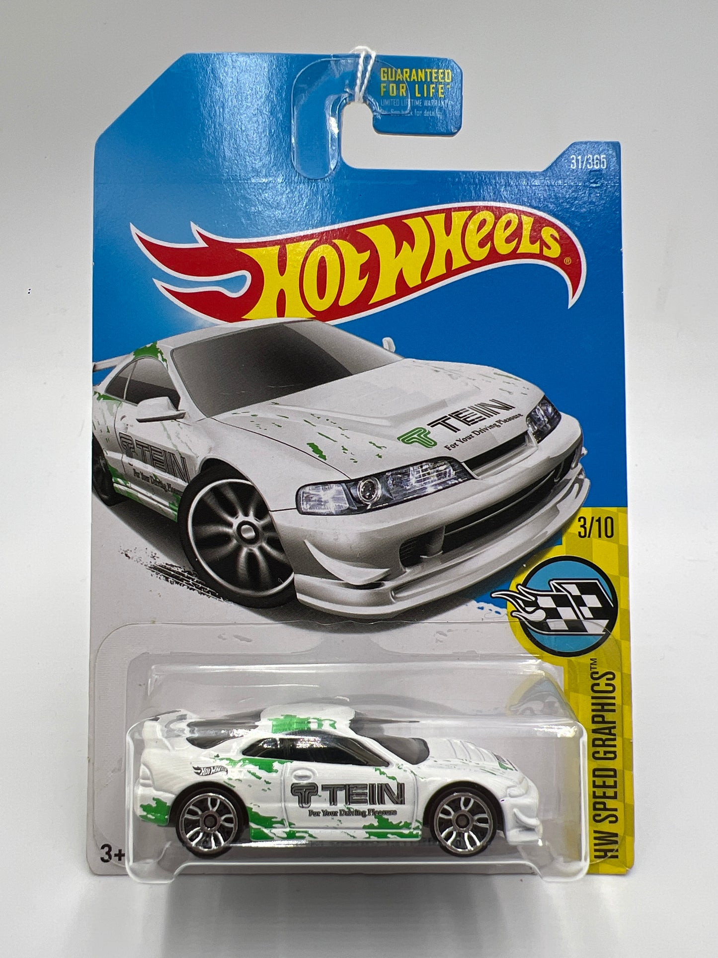 2017 Hot Wheels Speed Graphics #31 Custom 01 Acura Integra GSR White Tein 66D