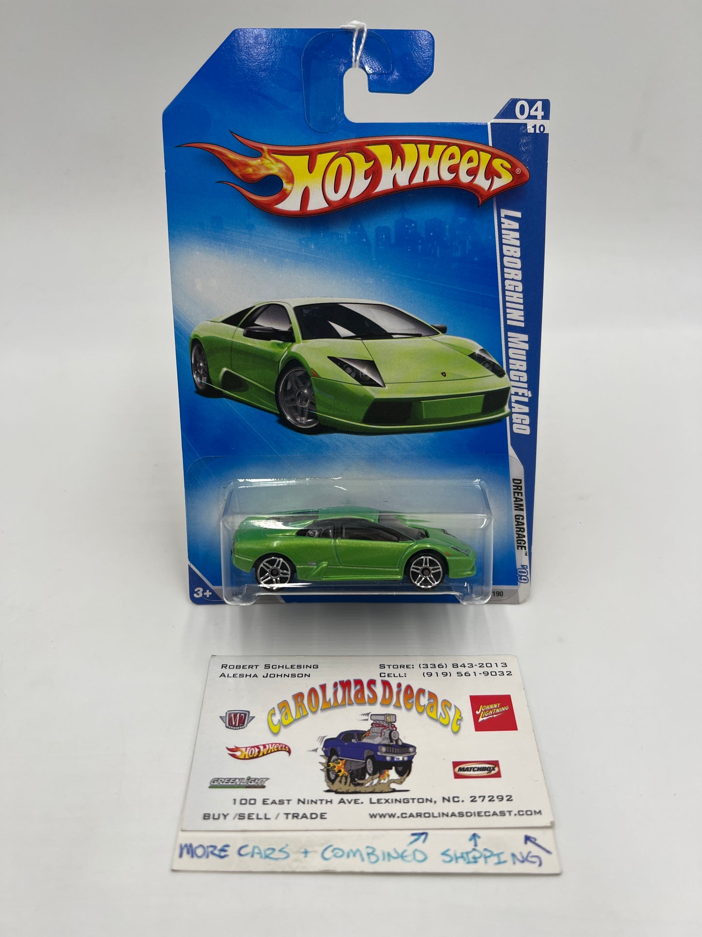 2009 Hot Wheels Dream Garage #150 Lamborghini Murcielago Green