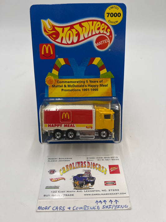 Hot Wheels Limited Edition 1991-1995 McDonald’s Happy Meal Promo Hiway Hauler W/Protector