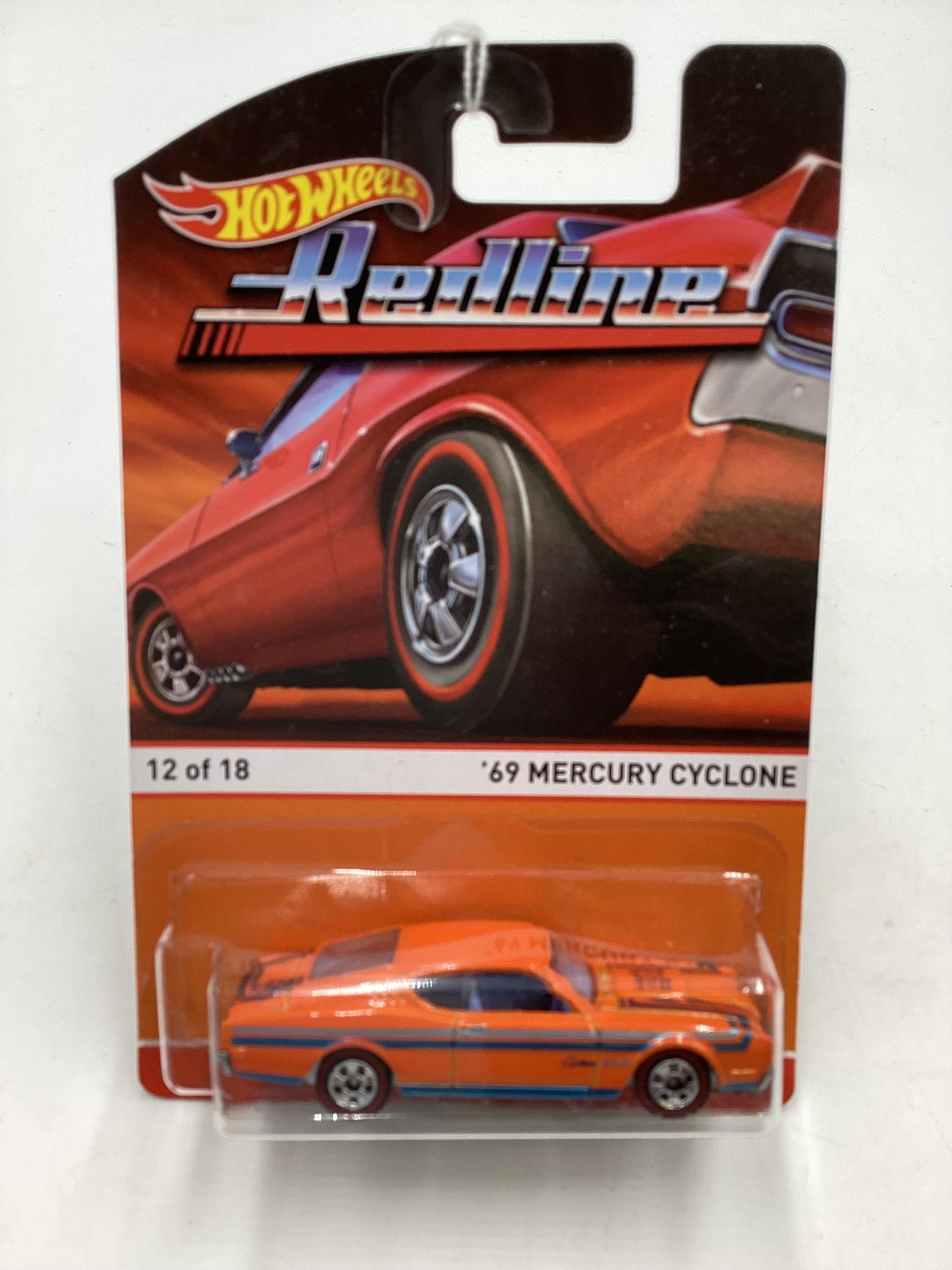 Hot wheels 2016 Redline 12/18 69 Mercury Cyclone 158D