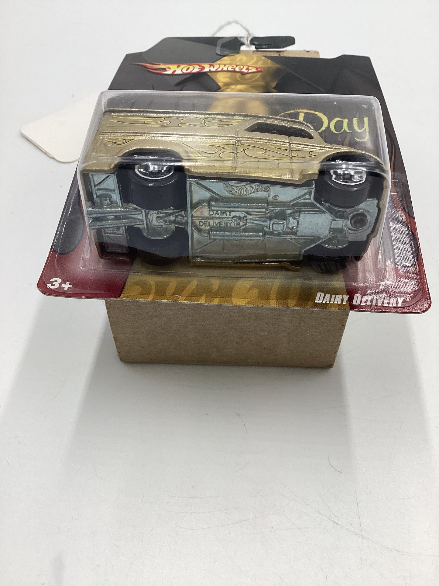 2008 Hot Wheels Fathers Day Dairy Delivery Gold 160J