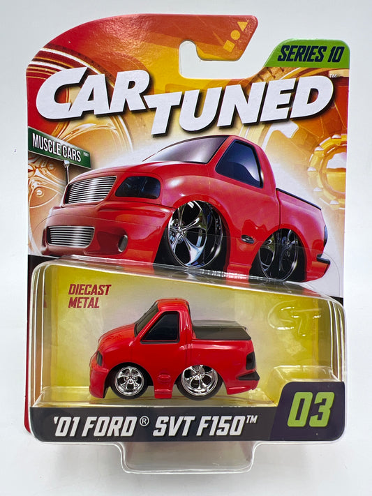 MGA Car Tuned Mainline Series 10 #3 01 Ford SVT F150 Red 187C