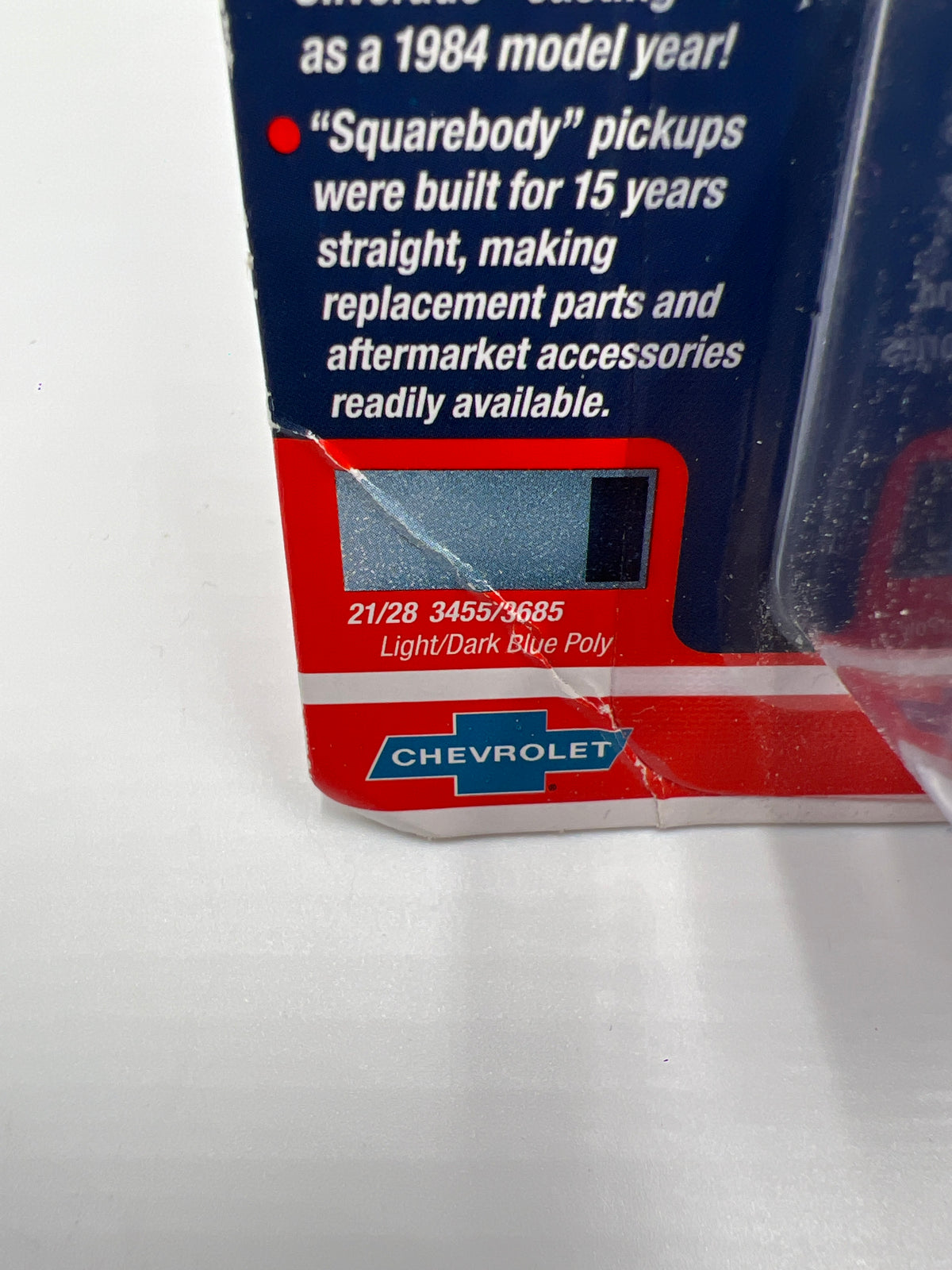 Auto World Muscle Trucks Release 4 Version A 1984 Chevy Silverado 10 Fleetside Blue