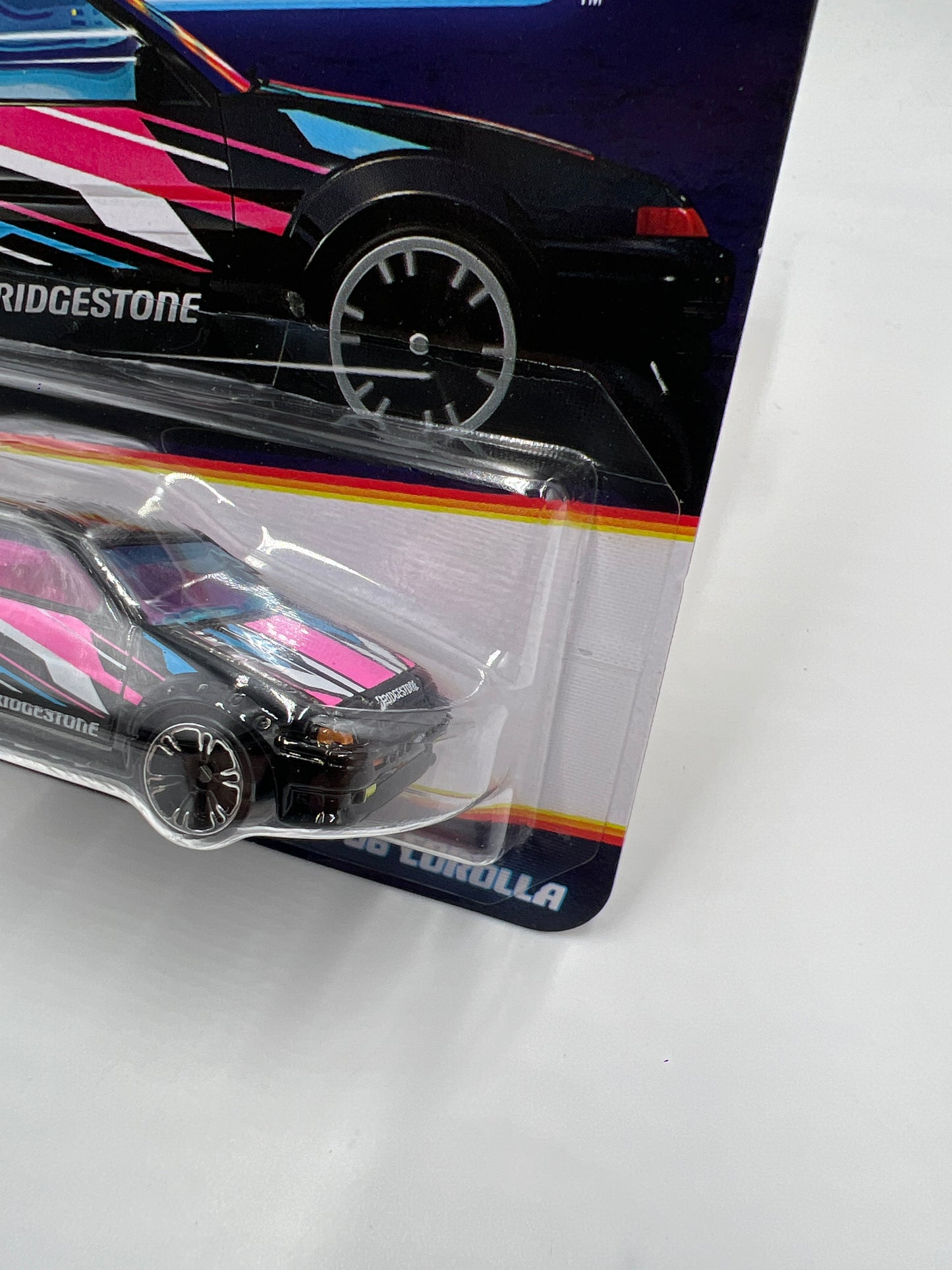 2025 Hot Wheels Neon Speeders #4 Toyota AE-86 Corolla Black 159F