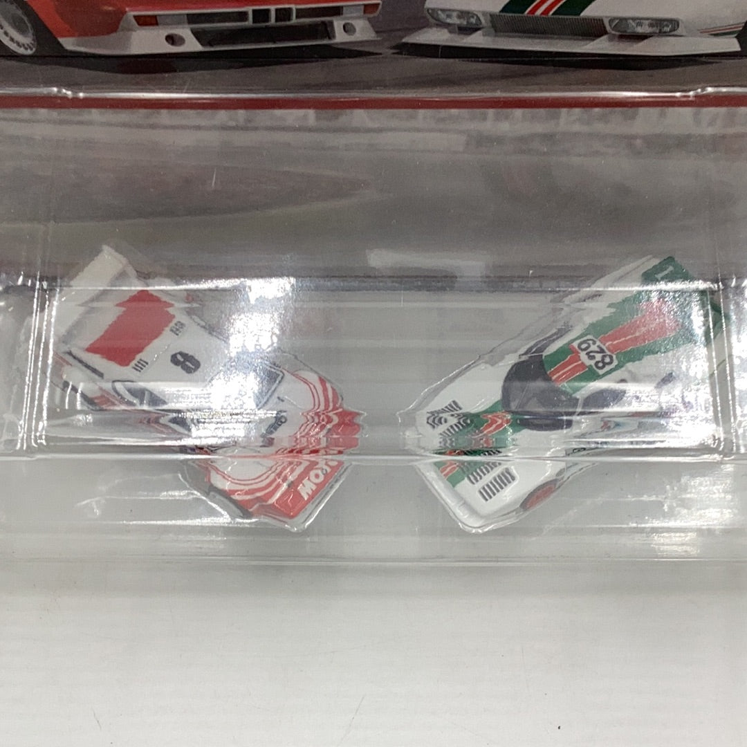 Hot wheels car culture team 2 pack target exclusive BMW M1 Procar Lancia Stratos Group 5 282H