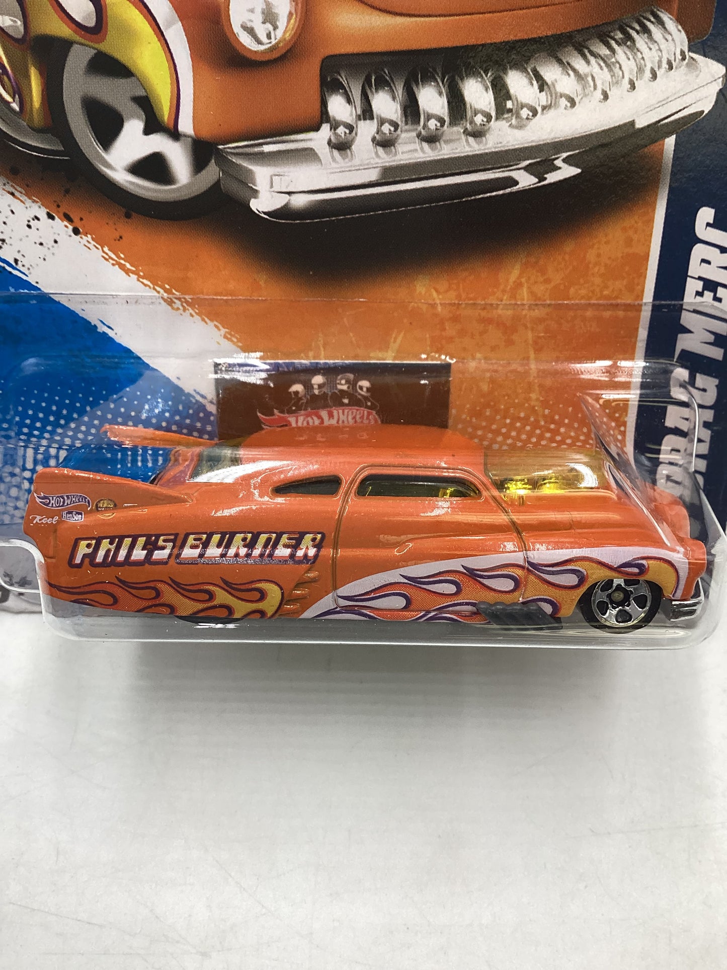 2011 Hot Wheels #122 49 Drag Merc Orange 50D