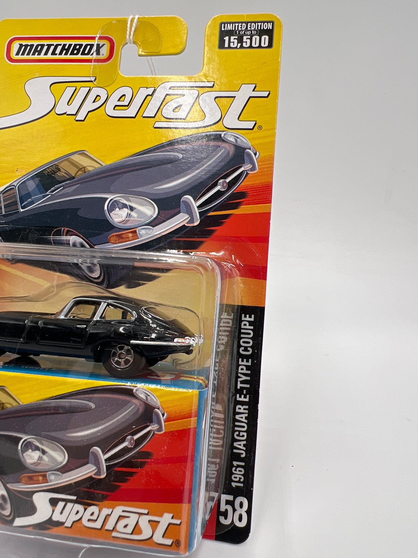 Matchbox Superfast #58 1961 Jaguar E-Type Coupe Black
