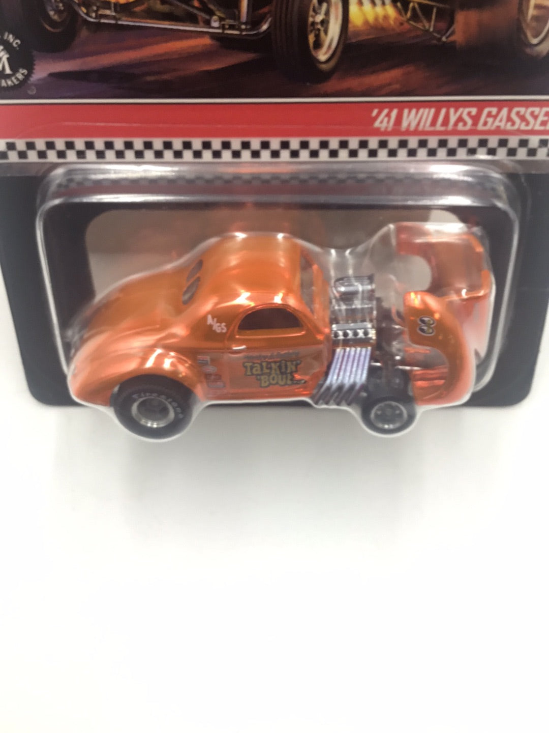 Hot wheels redline club 41 Willys Gasser 5345/10000 with protector