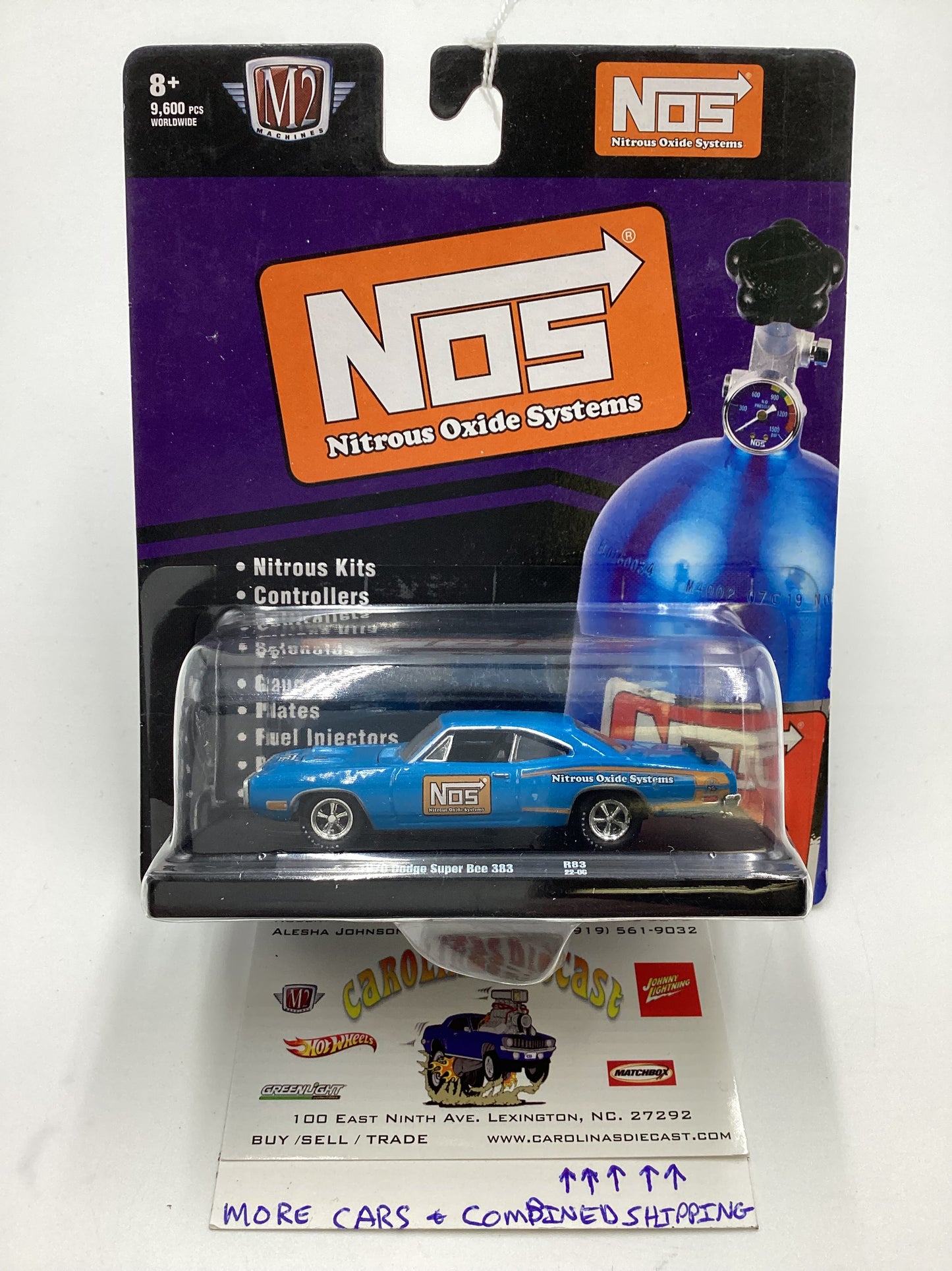 M2 Machines Auto Drivers Nos 1970 Dodge Super Bee 383 Blue R83 191G