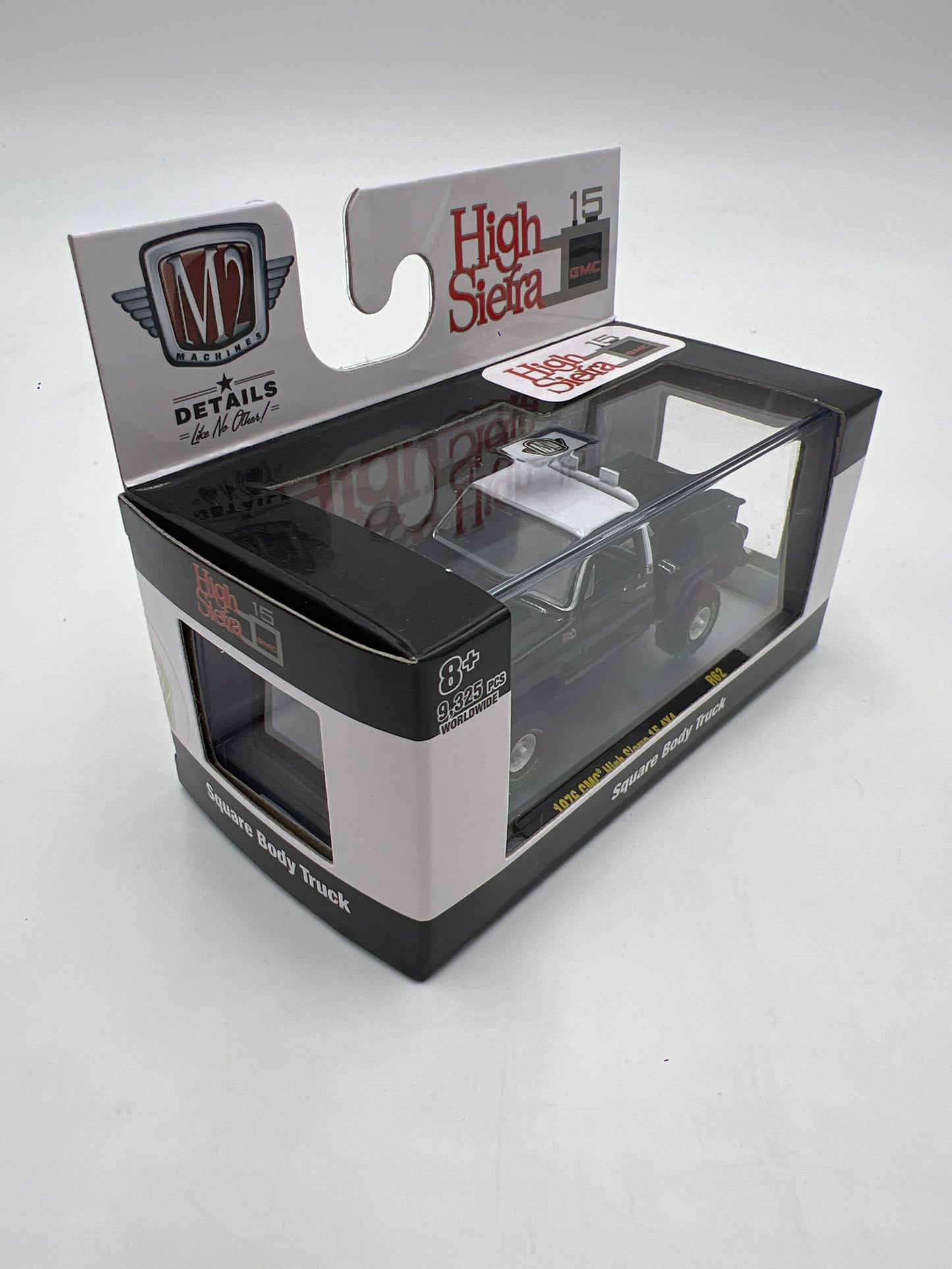 M2 Machines High Sierra 1976 GMC High Sierra 15 4x4 R62 Black