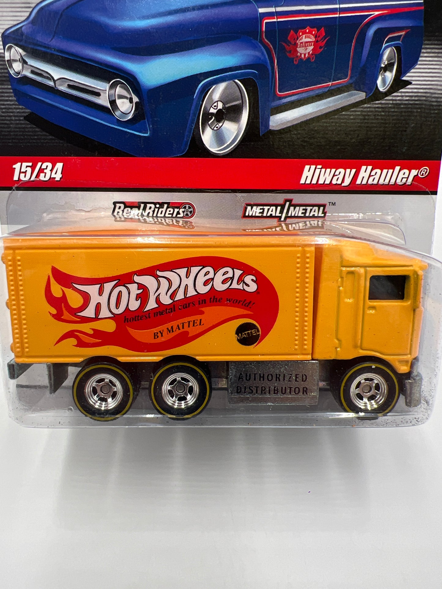 Hot Wheels Premium Slick Rides #15 Hiway Hauler Yellow