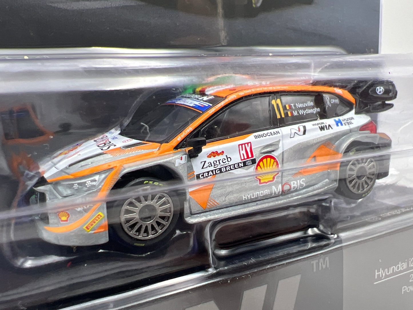Mini GT #972 CHASE Hyundai i20 N Rally1 #11 2023 Croatia Power Stage Winner