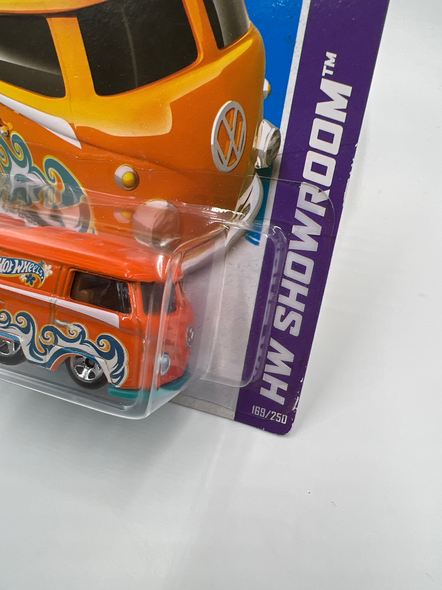 2013 Hot Wheels Showroom #169 Volkswagen Kool Kombi Orange 97D