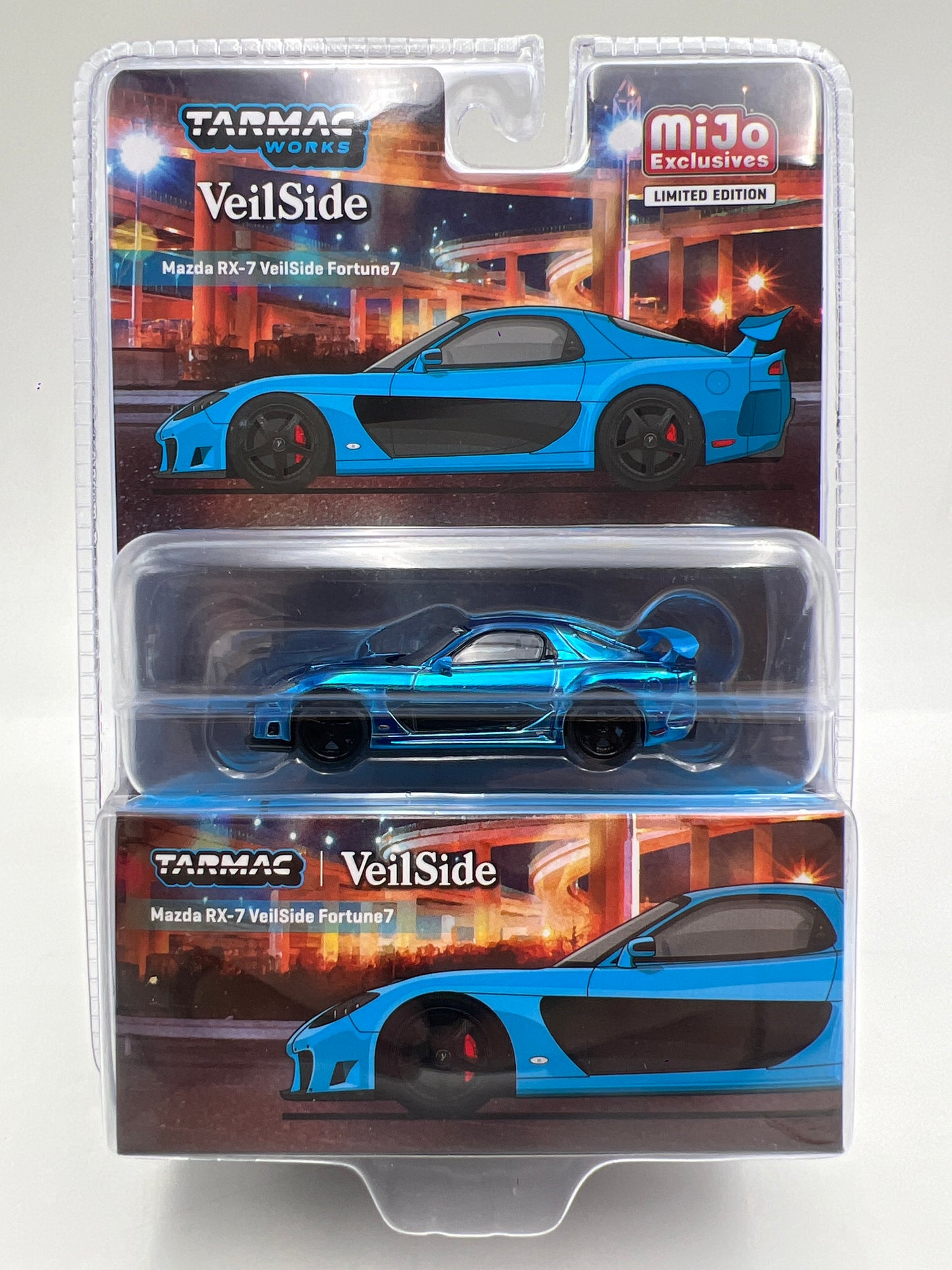 Tarmac Works Mijo Exclusives #75 CHASE Mazda RX-7 VeilSide Fortune7