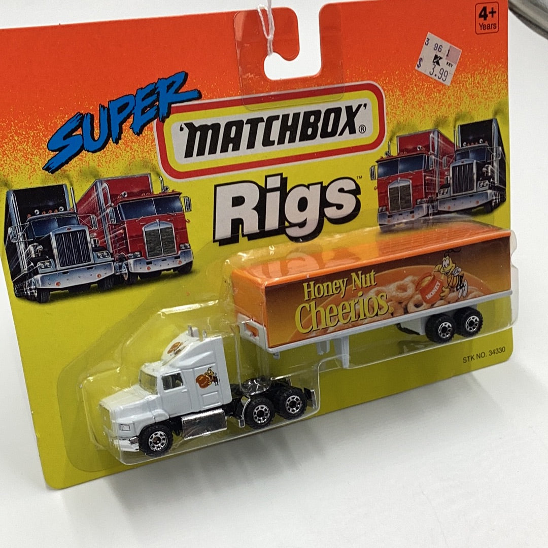 Matchbox Super Rigs Honey Nut Cheerios Ford Aeromax 168P