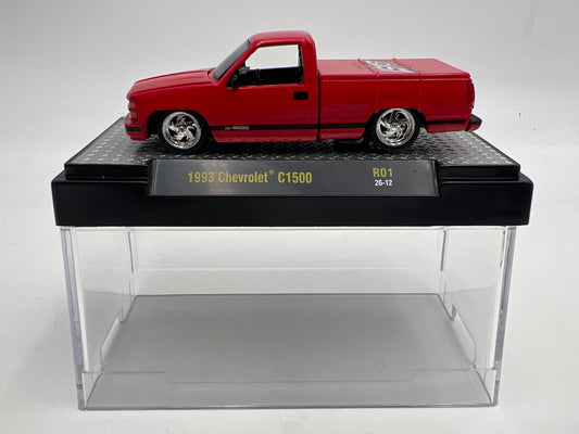2026 M2 Machines R01 Blind Box 1993 Chevrolet C1500 LS Fest Red