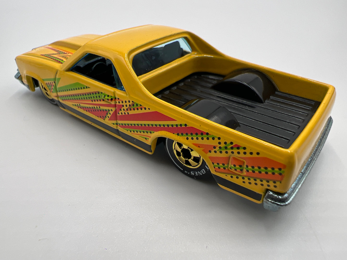 2011 Hot Wheels The Hot Ones CHASE 80 El Camino Yellow Loose