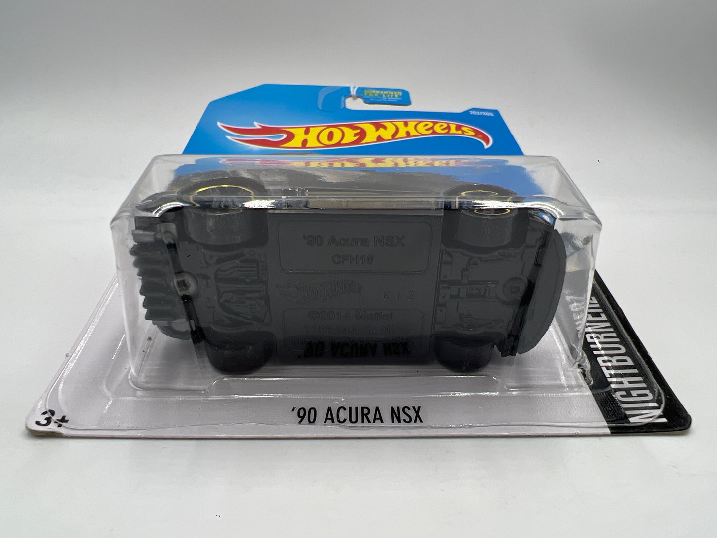 2017 Hot Wheels Nightburnerz #262 90 Acura NSX Black 106C