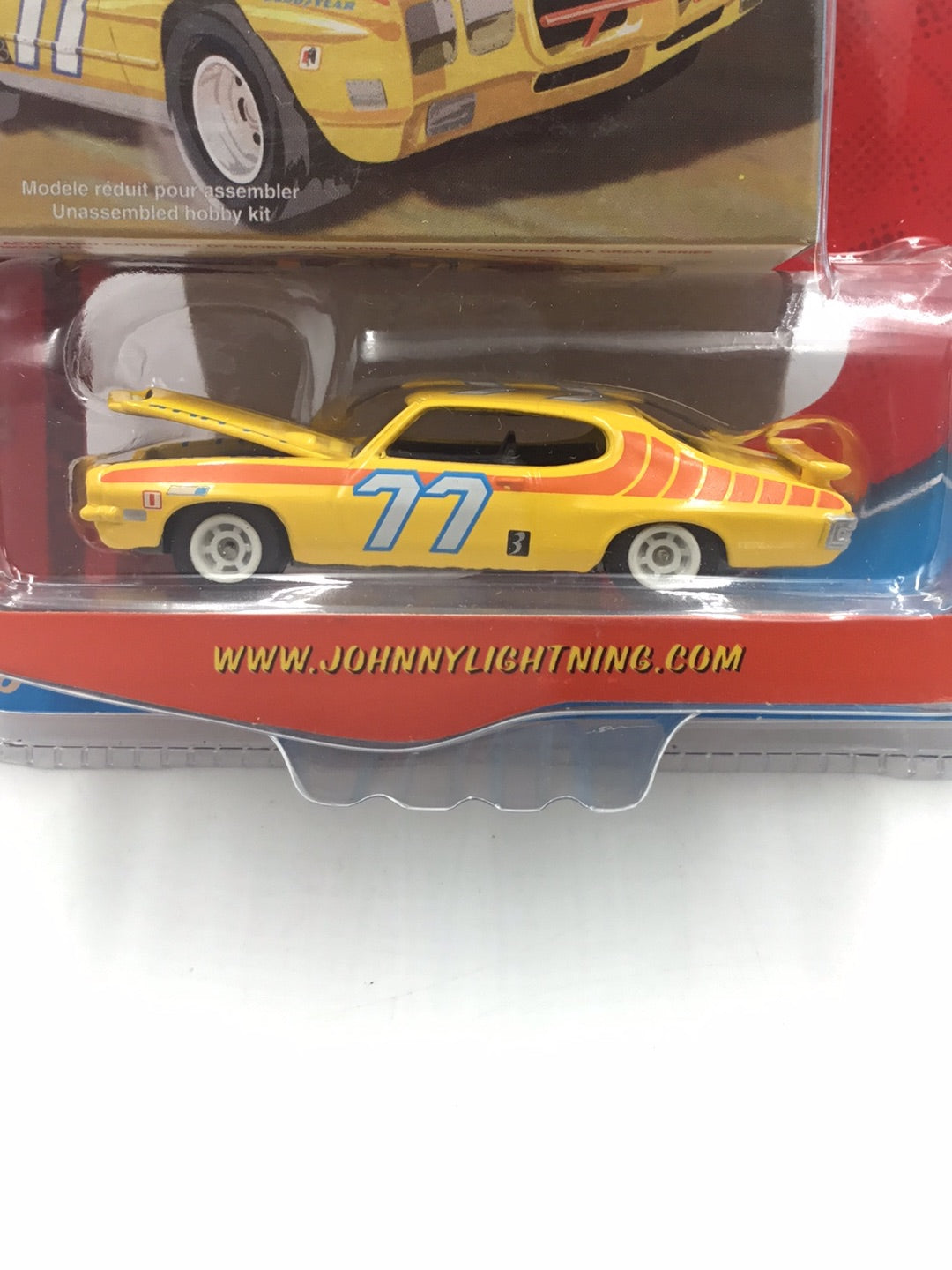 Johnny lightning Classic Plastic 71 Pontiac GTO Super Stocker NN1