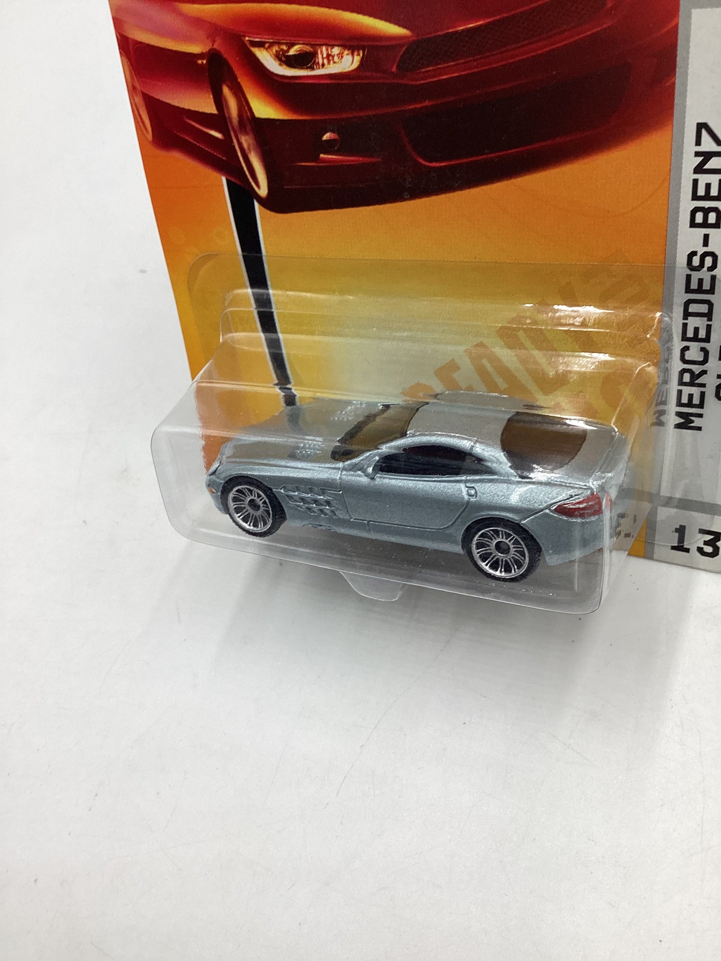 Matchbox 2009 Sports Cars #13 Mercedes Benz SLR McLaren Silver 208E