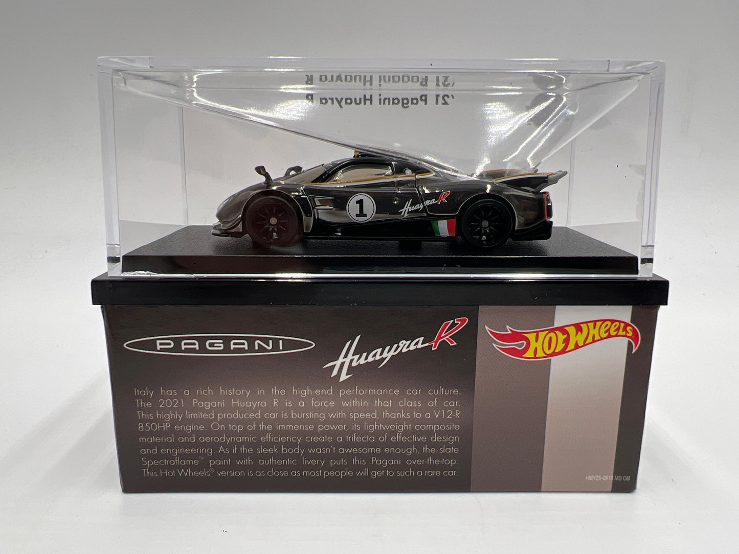 Hot Wheels RLC 21 Pagani R Black/Chrome