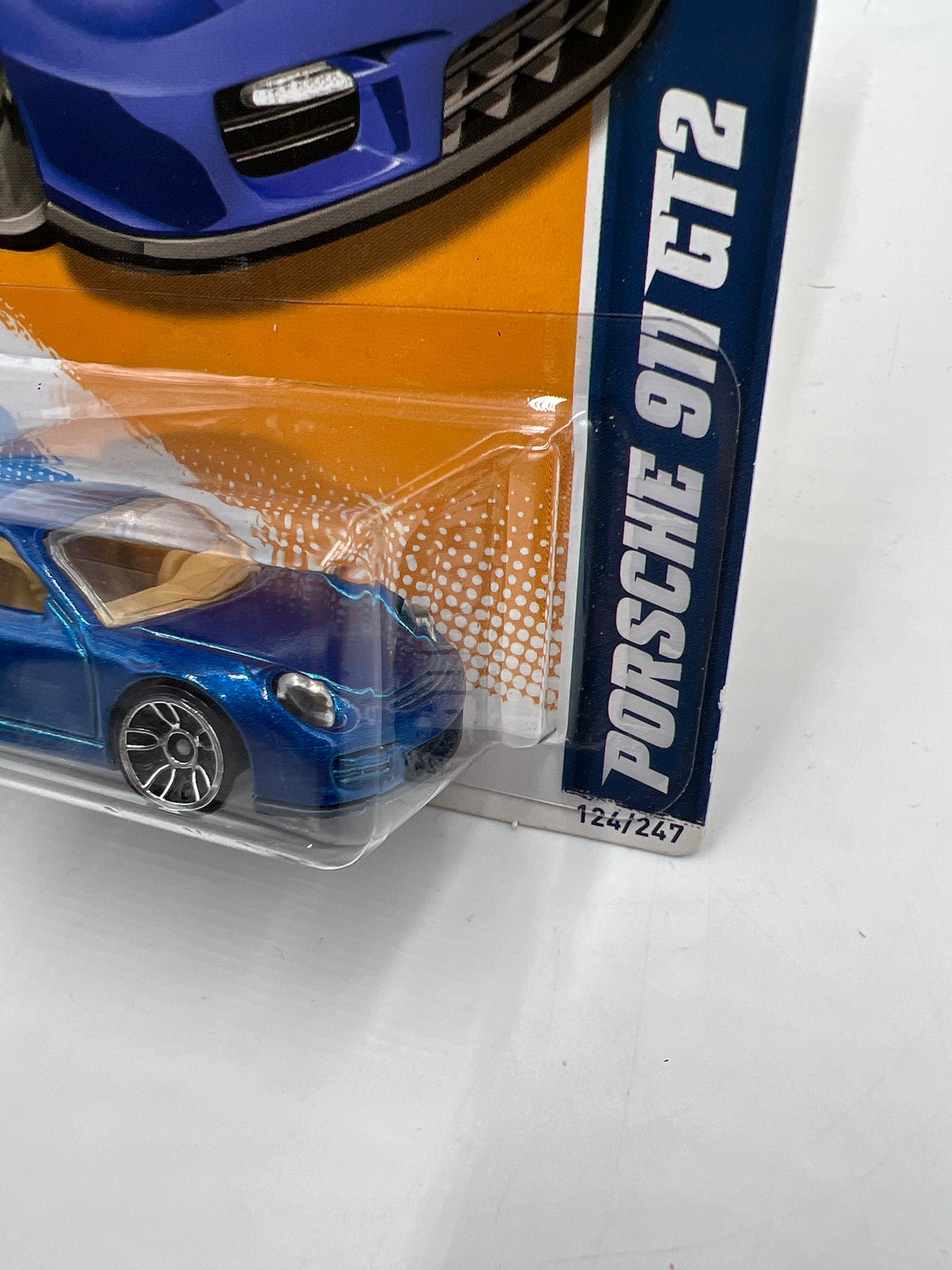 2012 Hot Wheels All Stars #124 Porsche 911 GT2 Blue