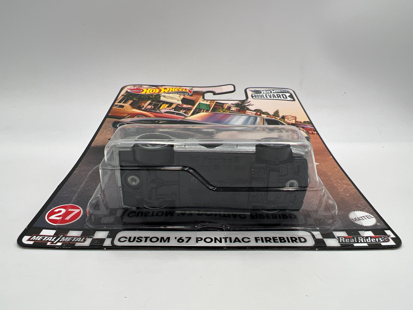 Hot Wheels Premium Boulevard #27 Custom 67 Pontiac Firebird Silver 261E