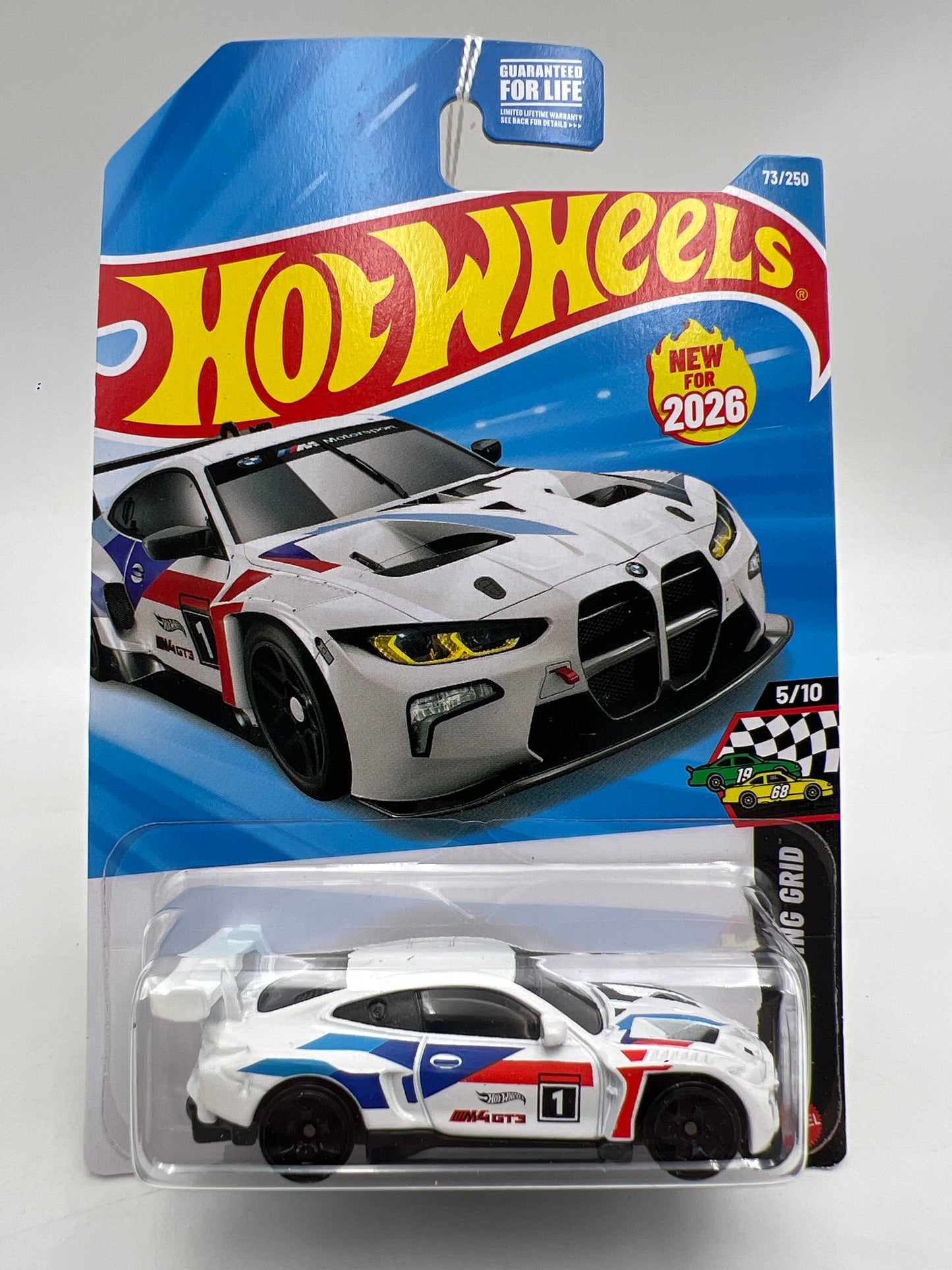 2026 Hot Wheels K Case #73 BMW M4 GT3 White