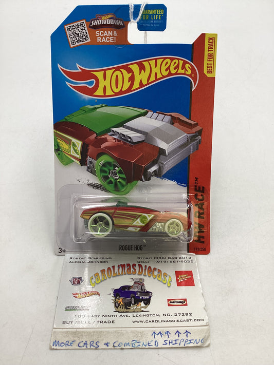 2015 Hot Wheels Treasure Hunt #173 Rogue Hog Red 276 i