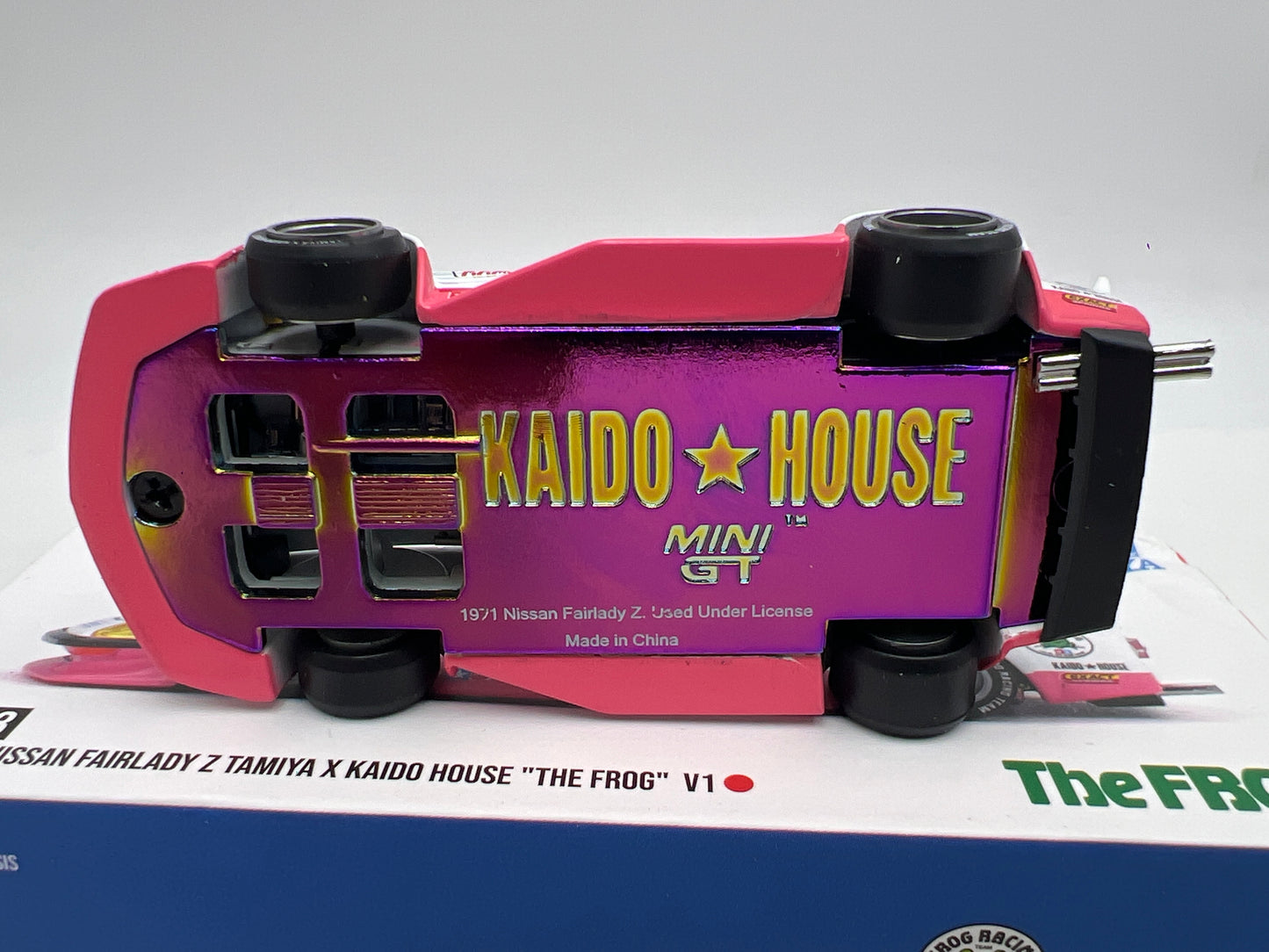 Mini GT Kaido House #263 Nissan Fairlady Z Tamiya X Kaido House The Frog V1