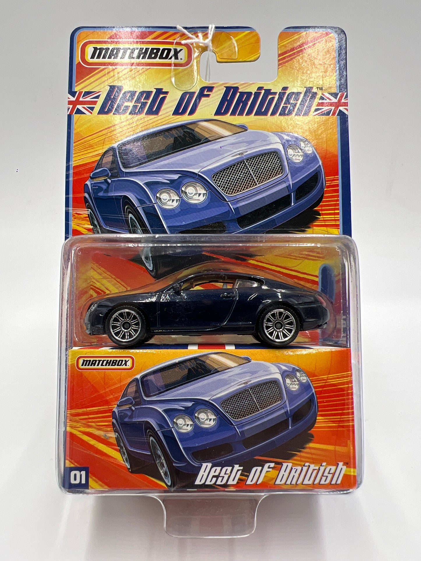 Matchbox Best Of British #1 Bentley Continental GT Blue 168S