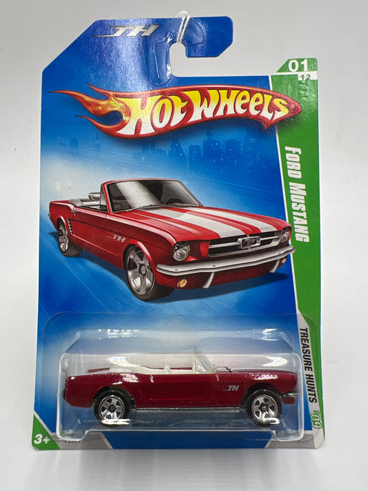 2009 Hot Wheels Treasure Hunts #43 Ford Mustang Red