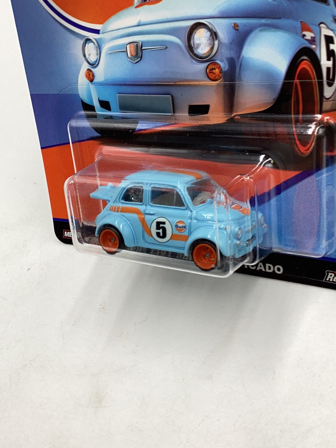 HOT WHEELS GULF ‘60’s Fiat 500D Modifcado 1/5 245D