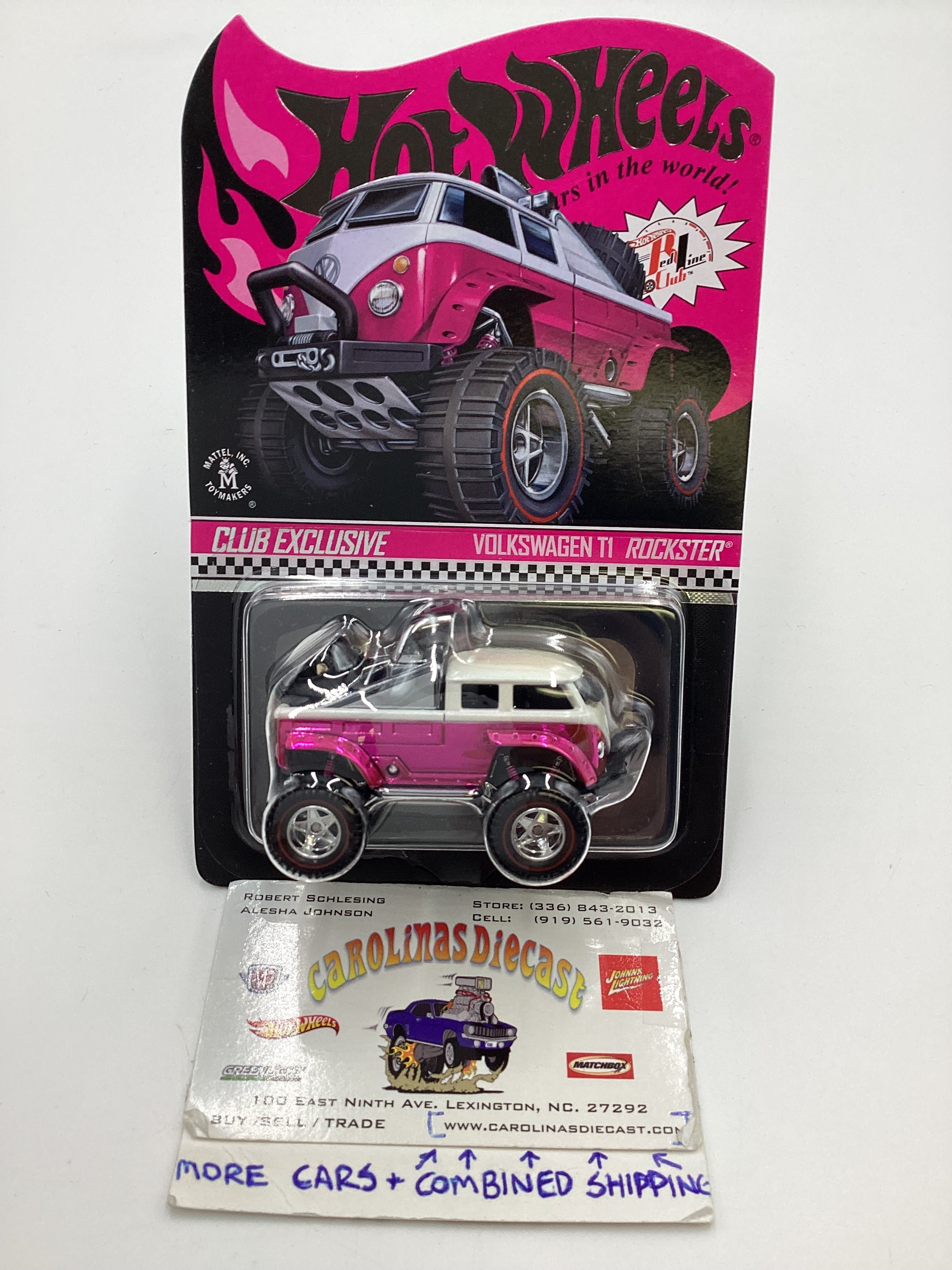 Hot Wheels RLC Volkswagen authentic T1 Rockster