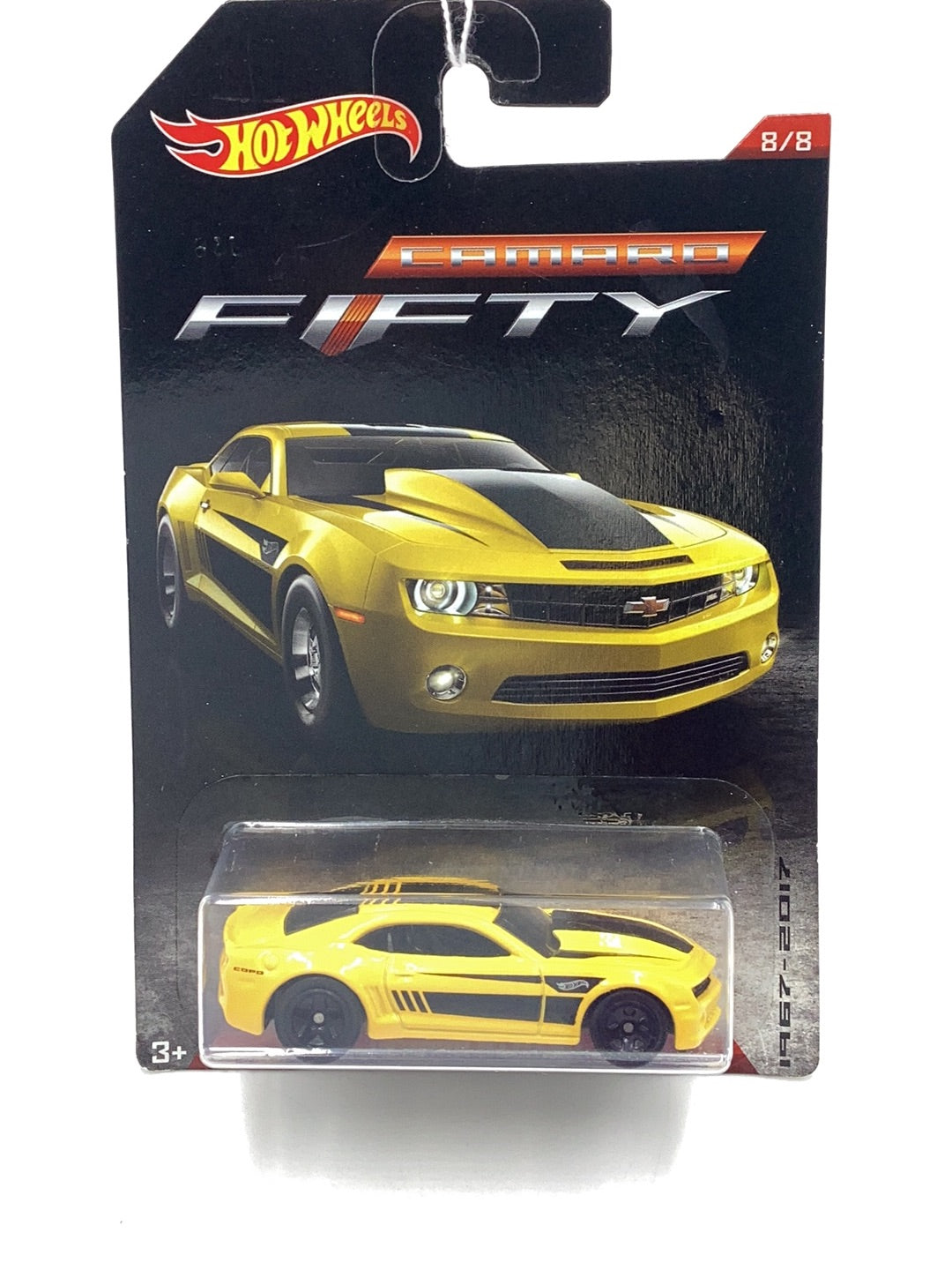 Hot Wheels 8\8 Camaro Fifty Series 13 Copo Camaro 155H