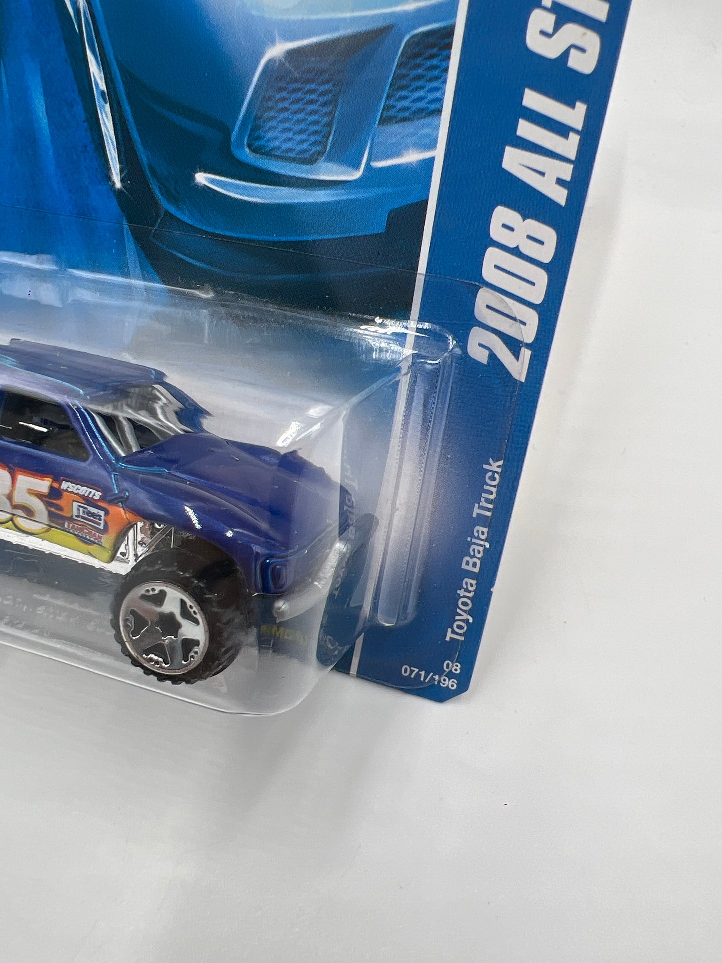 2008 Hot Wheels All Stars #71 Toyota Baja Truck Blue 93B