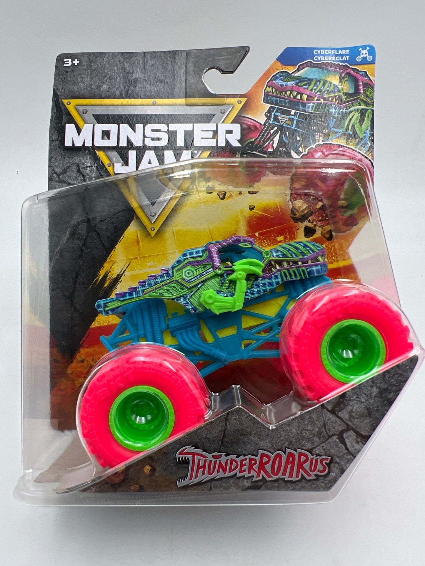 Monster Jam Series 46 Cyberflare ThunderROARus 129B