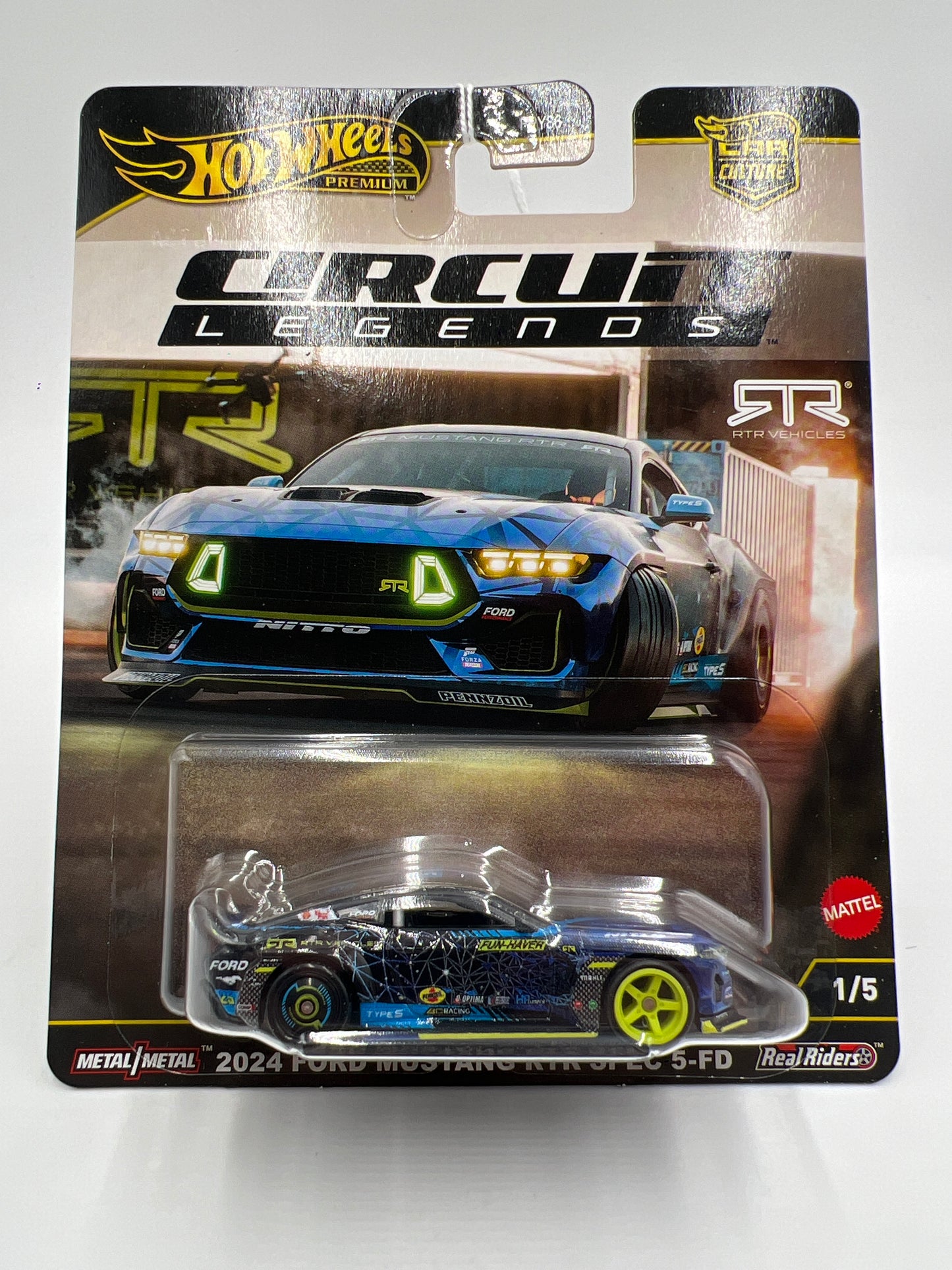 2025 Hot Wheels Car Culture Premium Circuit Legends Complete Set Of 5