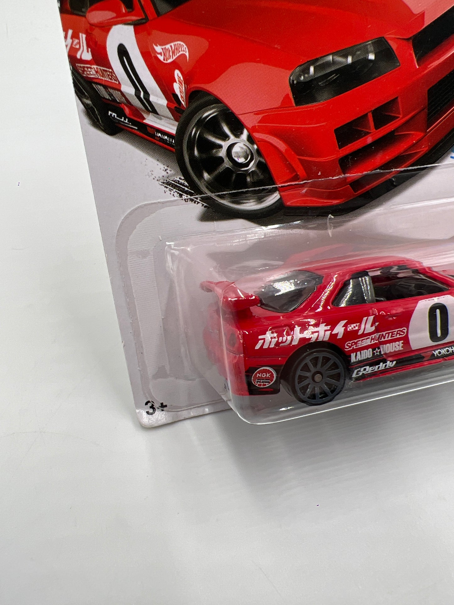 2016 Hot Wheels Nightburnerz #83 Nissan Skyline GT-R R34 Red Need for Speed