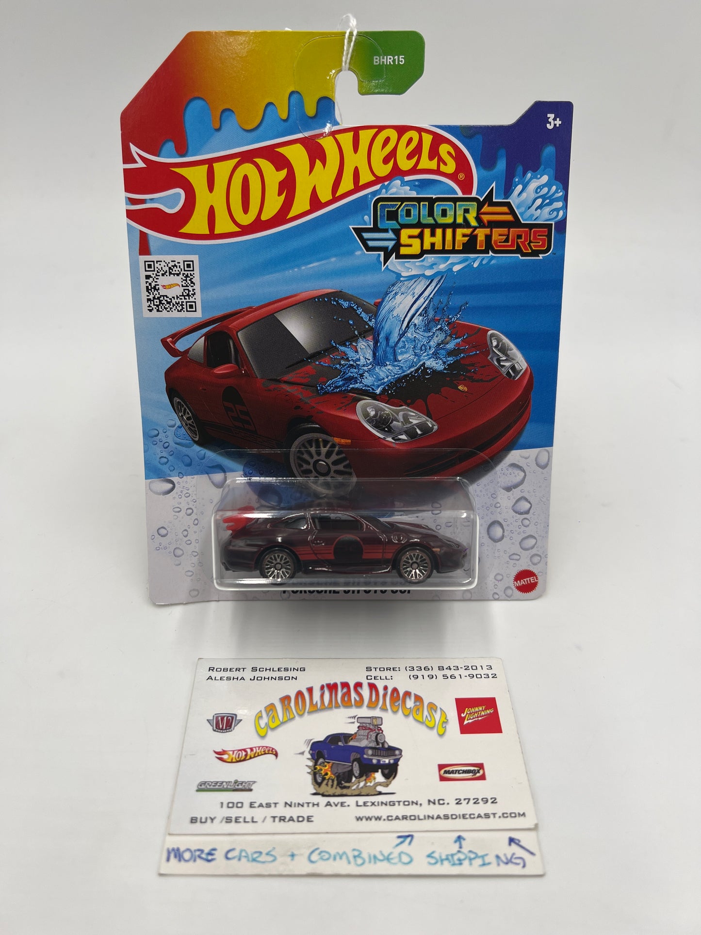 2025 Hot Wheels Color Shifters Porsche 911 GT3 Cup 110D