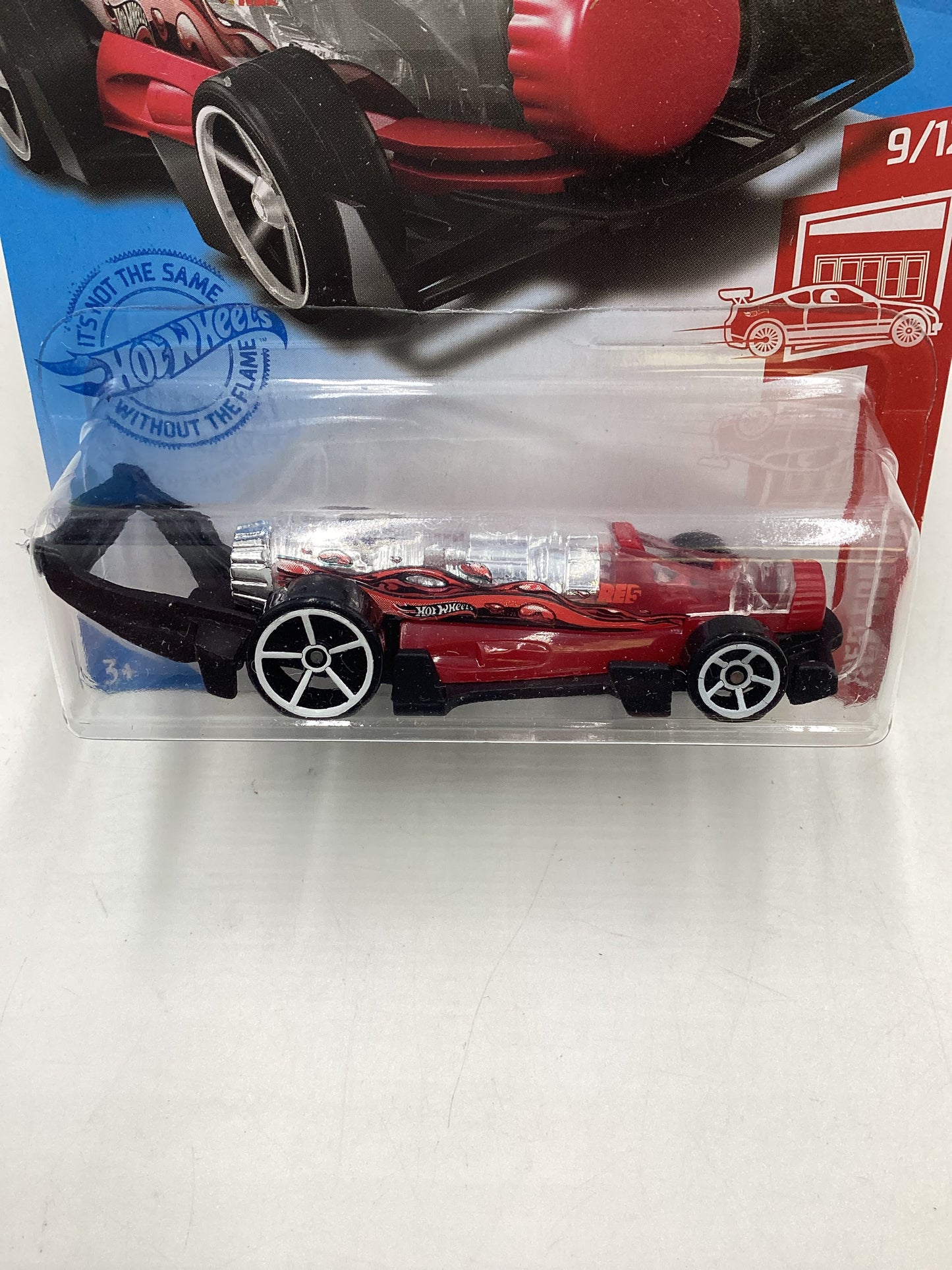 2021 Hot wheels Target Red Edition #6 Carbonator *Cracked Blister*