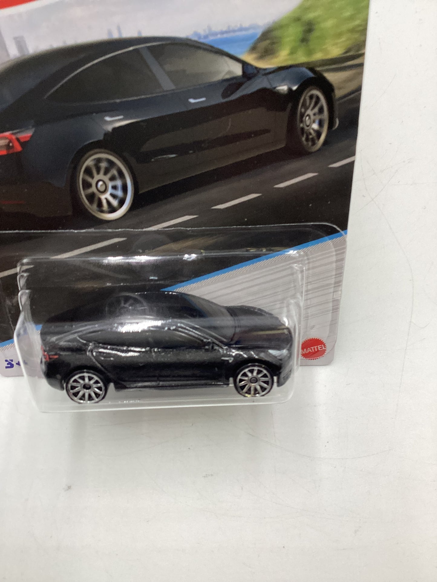 Hot Wheels Walmart Exclusive Luxury Sedans #3 Tesla Model 3 Black 158C