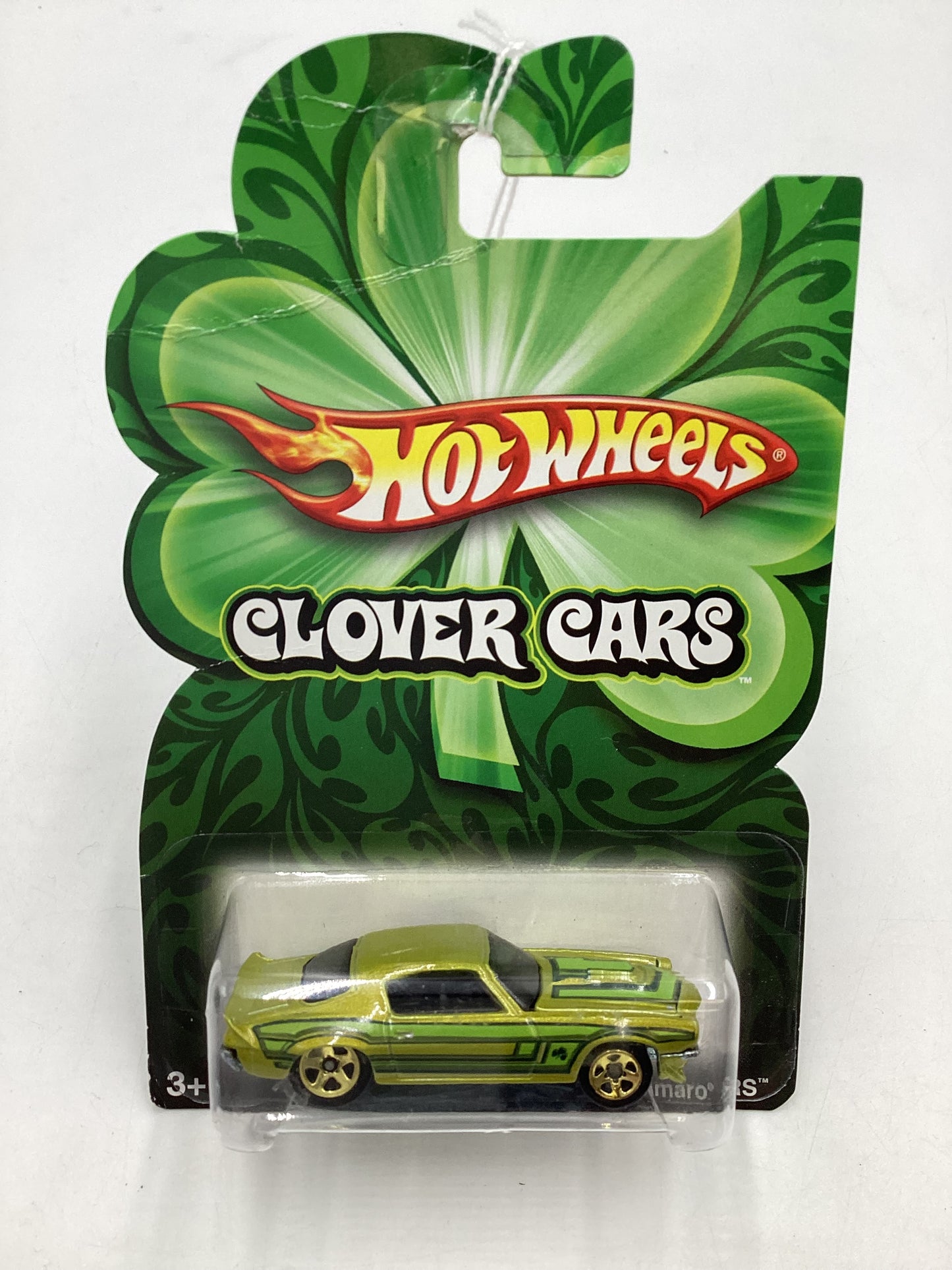 2009 Hot Wheels Clover Cars 70 Camaro RS Bad Card 152i