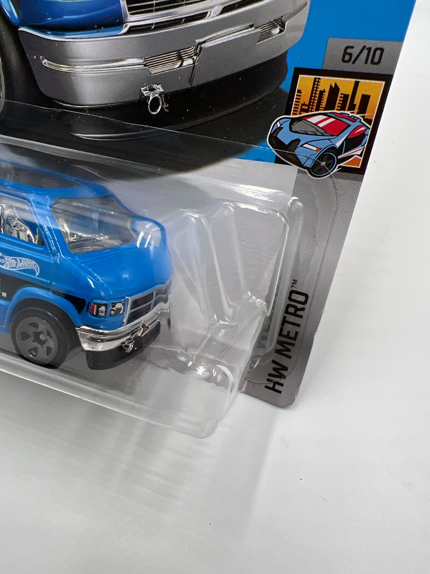 Hot Wheels Best Buy Exclusive HW Metro #55 Dodge Van Blue 237E