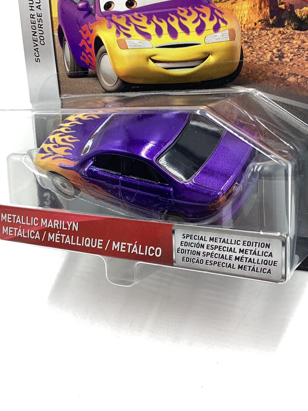 Disney Pixar Cars Scavenger Hunt series Metallic Marilyn Chase 140A