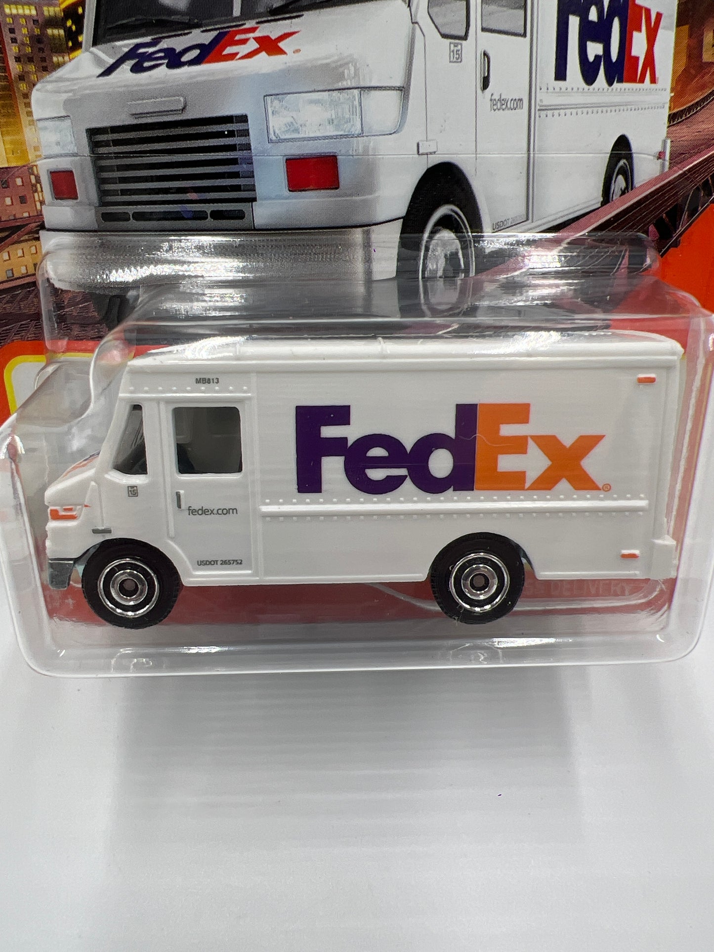 Matchbox 70 Years #56 Express Delivery FedEx White 210D