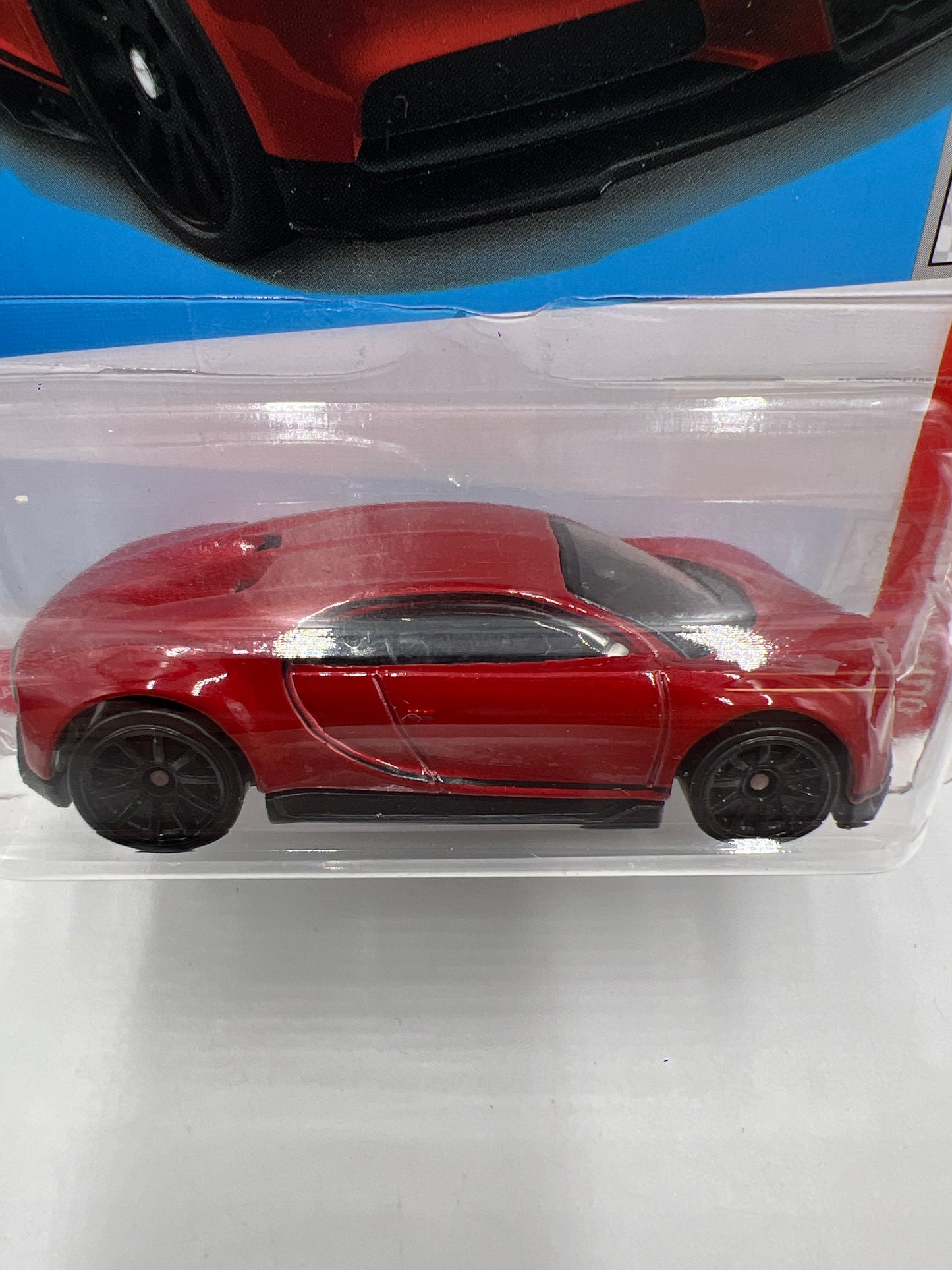 2024 Hot Wheels N Case #201 16 Bugatti Chiron Red 105E